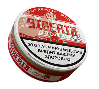 Жевательный табак SIBERIA Silver Slim - White Dry 13г