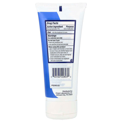 PanOxyl, очищающая пенка от акне, для лица и тела, максимальная эффективность, 85 г (3 унции)