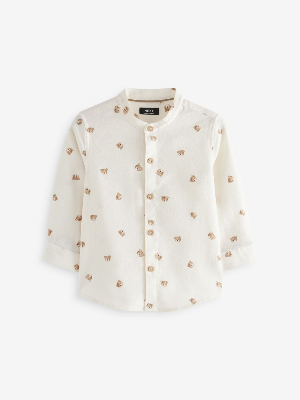 Рубашка для мальчика Next K83-269, Молочный