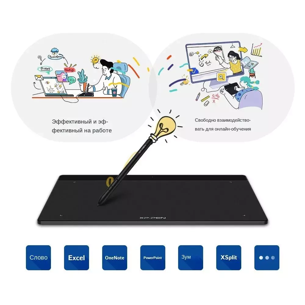 Графический планшет XP-Pen Deco Fun L Black