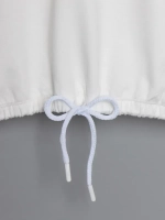 Свитшот для девочки осенний с завязками