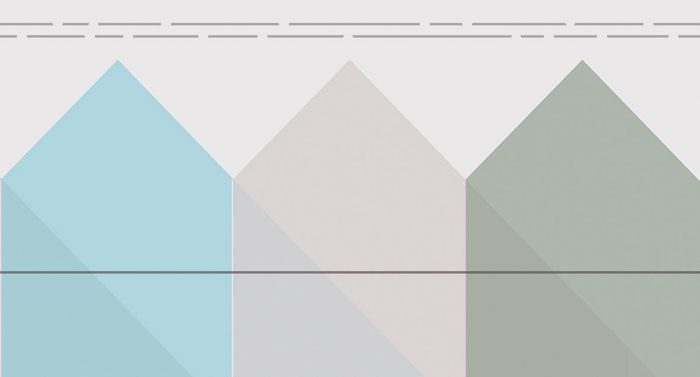 Дизайнерские обои Wall Street Geometry-2018