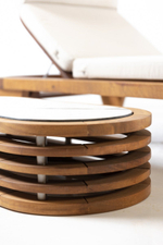 Столик деревянный кофейный WArt Spain, натуральный