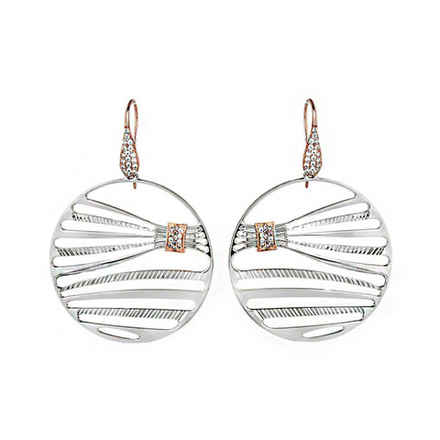 *Серьги Boccadamo XOR202 BW/S