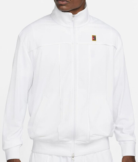 Мужская теннисная кофта Nike Court Heritage Suit Jacket M - белый