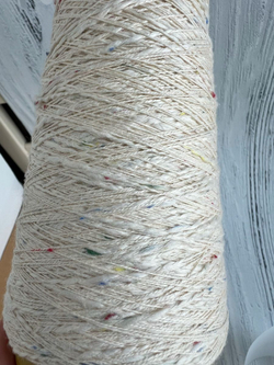 Хлопковая трикотажная пряжа для вязания Fiammato Dots