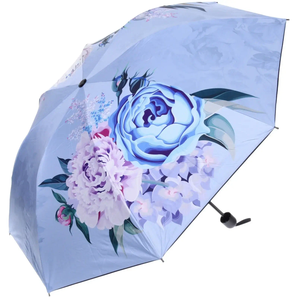 Зонт механический ветроустойчивый, матовая ручка «BESTzontik» микс 4 цвета, длина 25см, d-110см