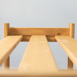 Стеллаж, 64х28х159, Альберт, напольный, напольный, деревянный, для игрушек и книг, на балкон и кухню, бейц, Ikea