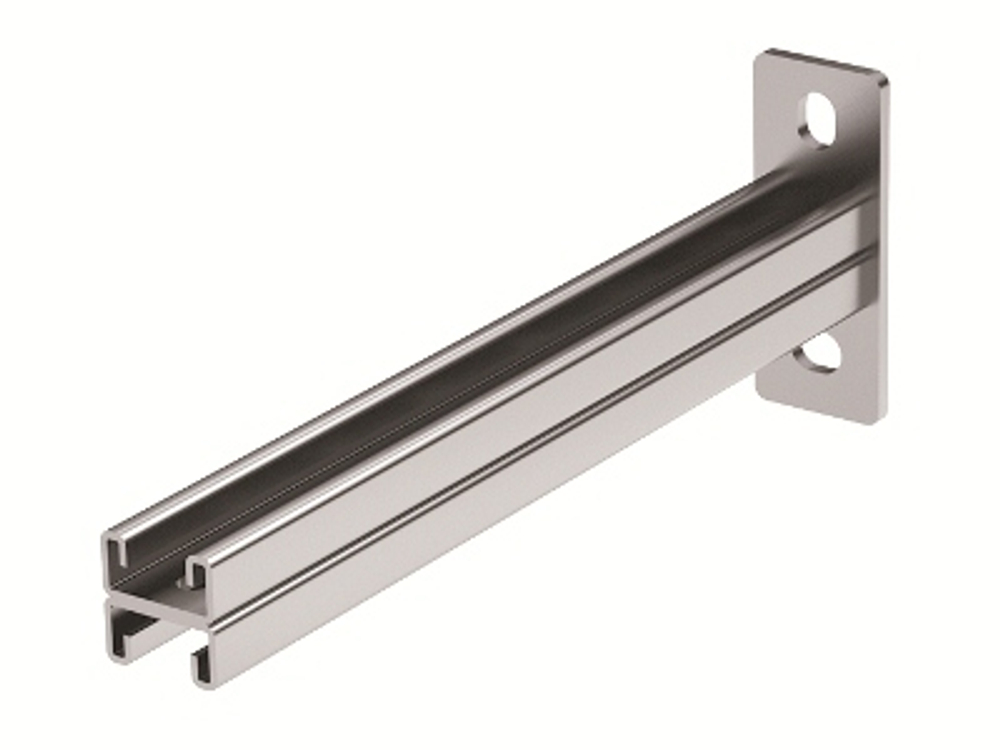 Консоль двойная, 41х21 мм, осн. 300