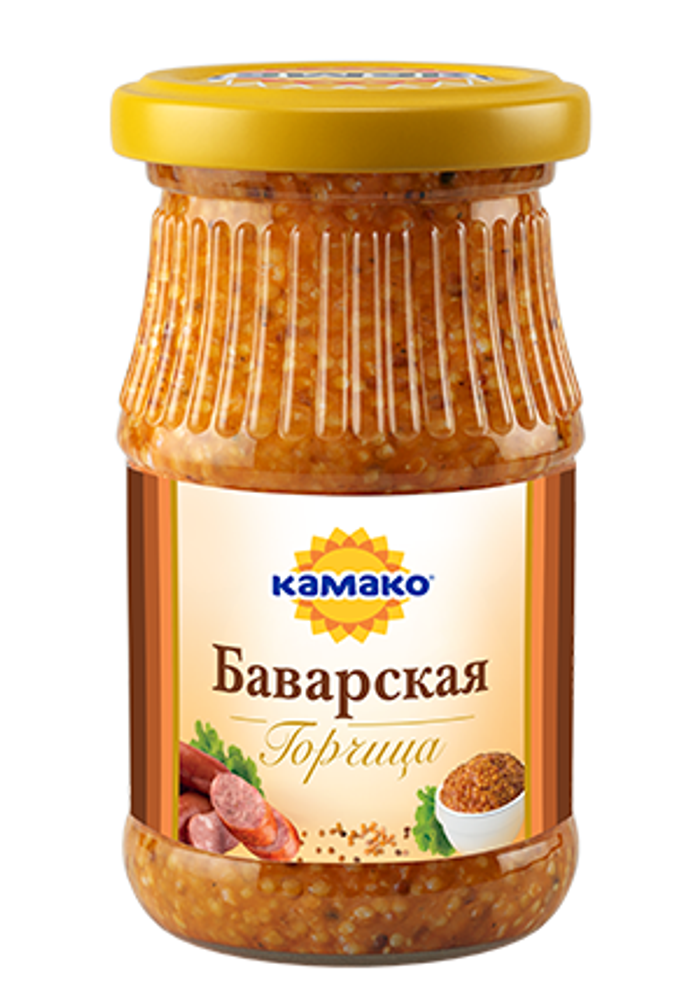 и Горчица 170гр Баварская ст/банка Камако