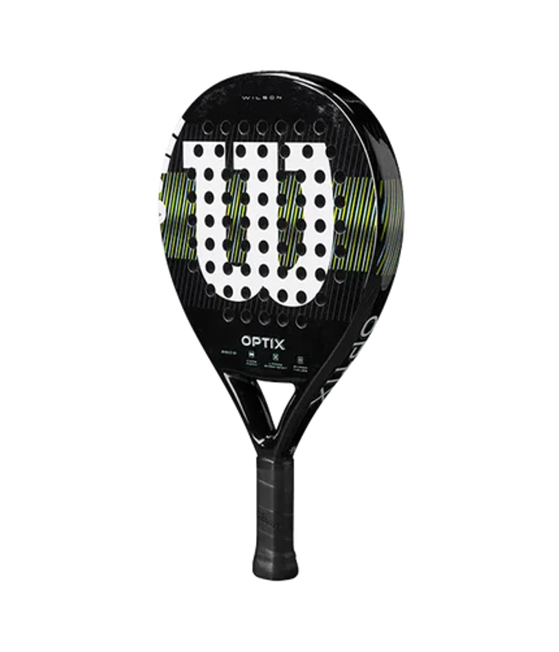 Ракетка для падел Wilson Optix V1 чёрная 2025