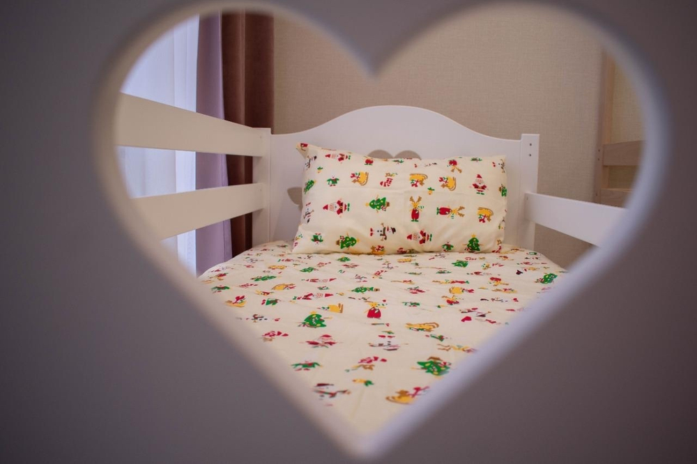 Кровать детская "Бабочка-Малютка" белая, 160*80 см.