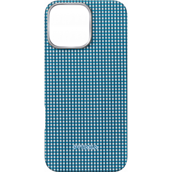 Чехол Pitaka MagEZ 5 (1500D) для iPhone 16 Pro, Ocean Blue