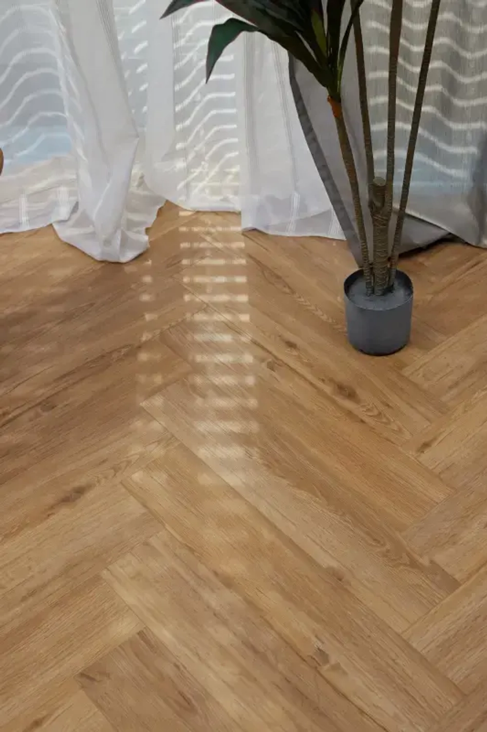 Кварц-винил SPC Steinholz Herringbone 4,5 мм Лархе 1.14688 м2