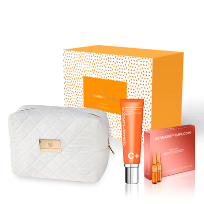 Germaine de Capuccini Набор с эффектом мгновенного лифтинга. концентрат Options Flash Lift Germaine de Capuccini 5 * 1 ml + эмульсия Illuminating Antioxidant Emulsion TimExpert Radiance C+ 50 ml.