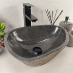 Раковина из речного камня RS-65451 42*30*15 0856