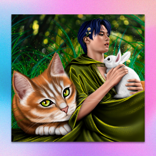 Арт принт / alexstayart / STRAY KIDS / Минхо #01