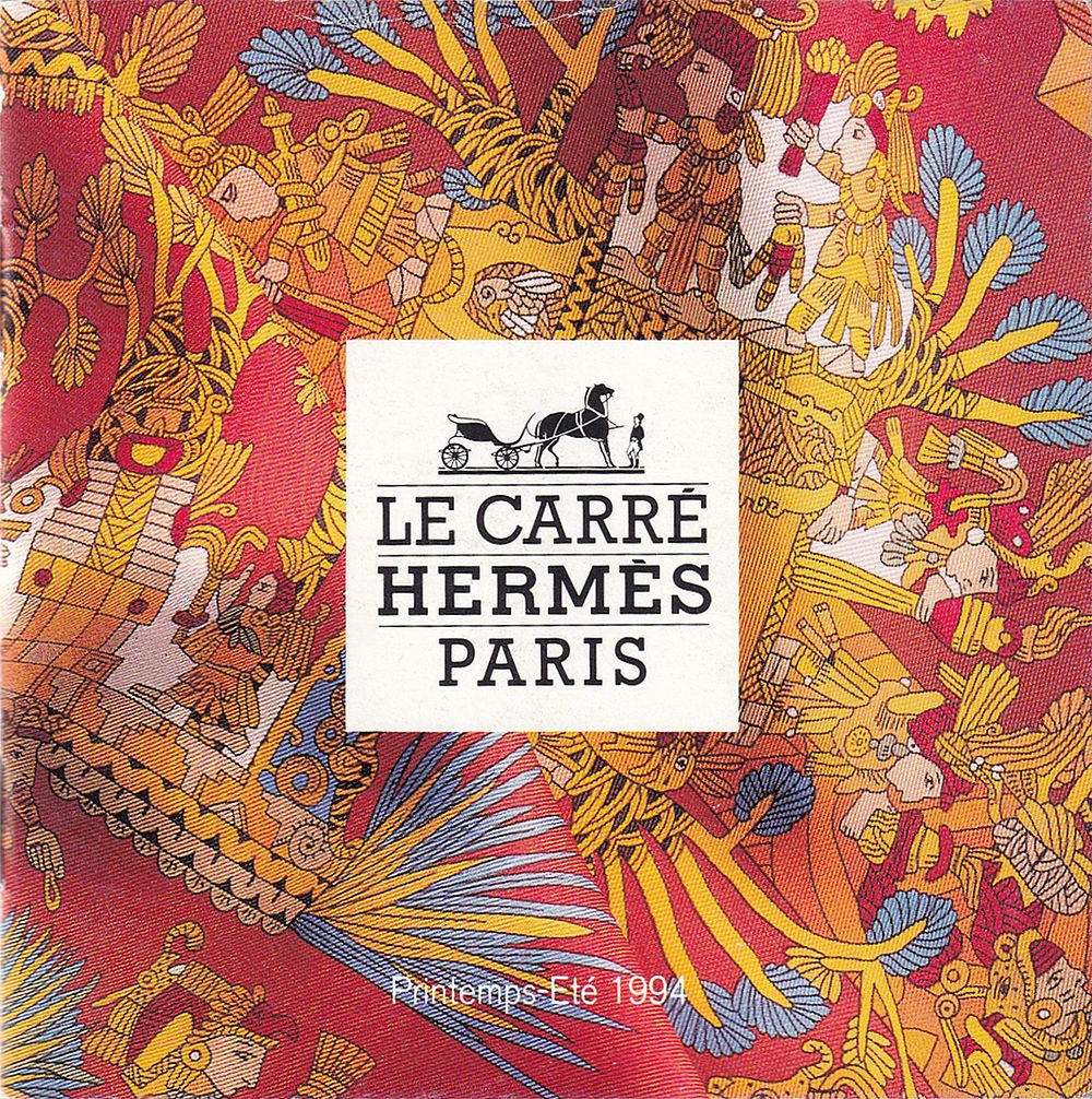 Платки Hermès. Коллекция весна-лето 1994