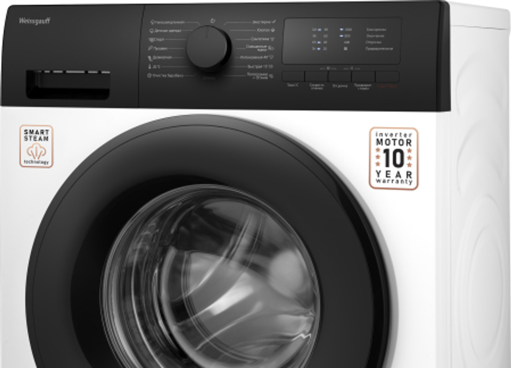 Стиральная машина Weissgauff WM 40106 Inverter Steam (438789)