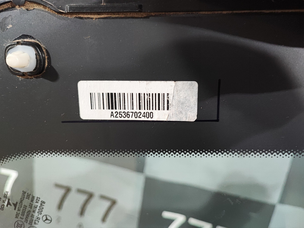 Стекло заднее правое Mercedes GLC (X253) 15-22 Б/У Оригинал A25336702400