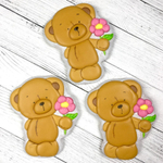 Мишка Тедди №15 с цветочком