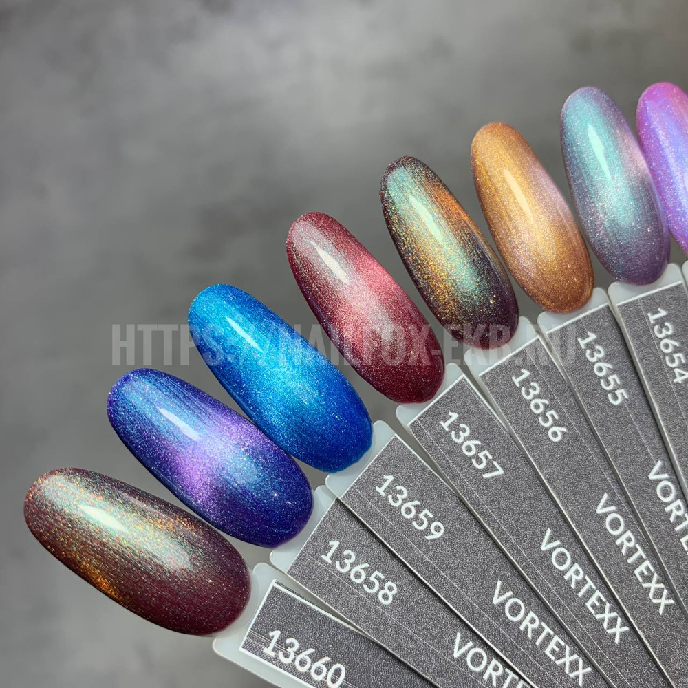 Planet Nails Гель-лак "VORTEXX" 657 кошачий глаз, 8мл