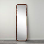 Зеркало fluid, 54х180 см, коричневое