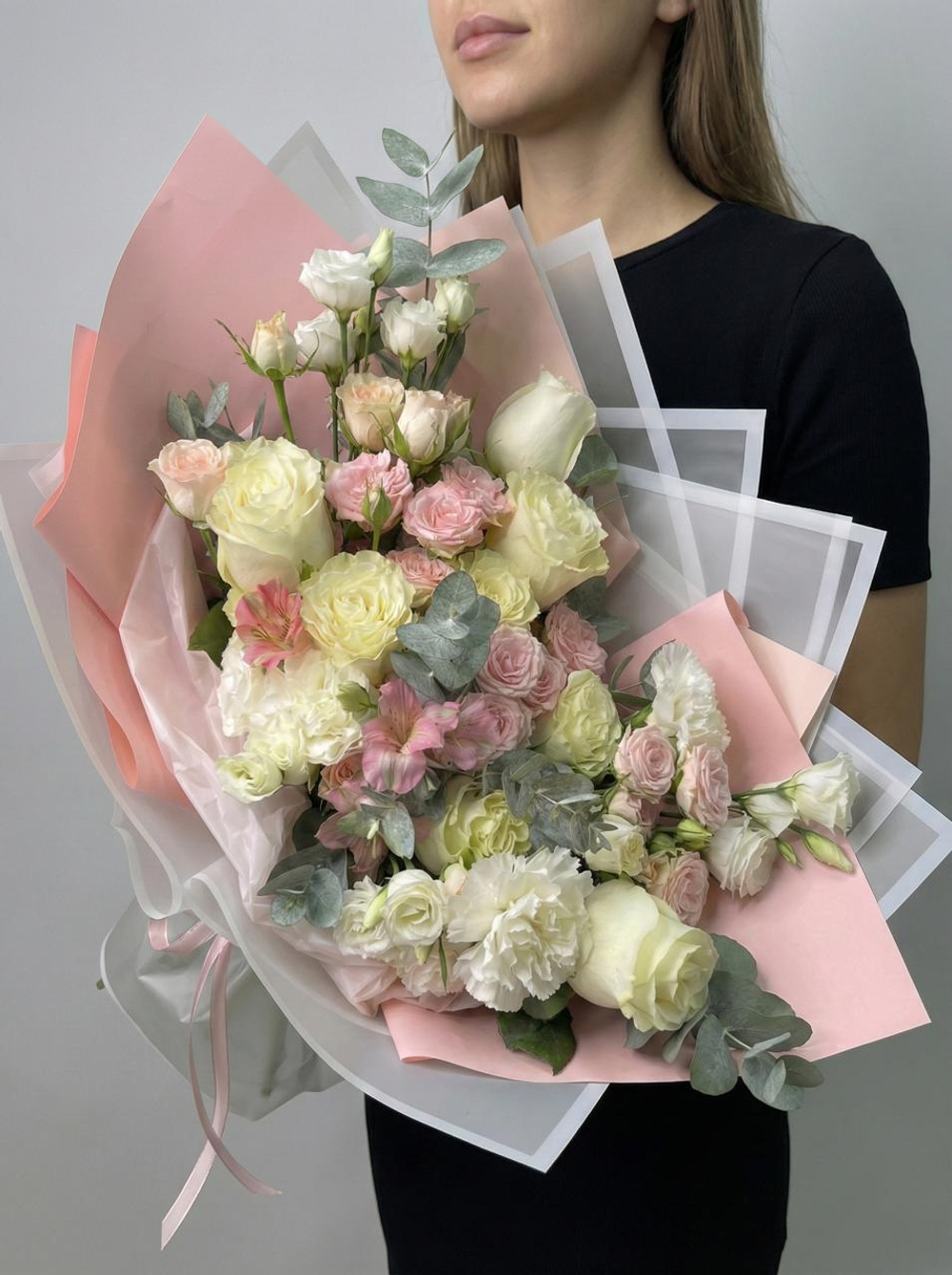 Букет сборный Фламинго!