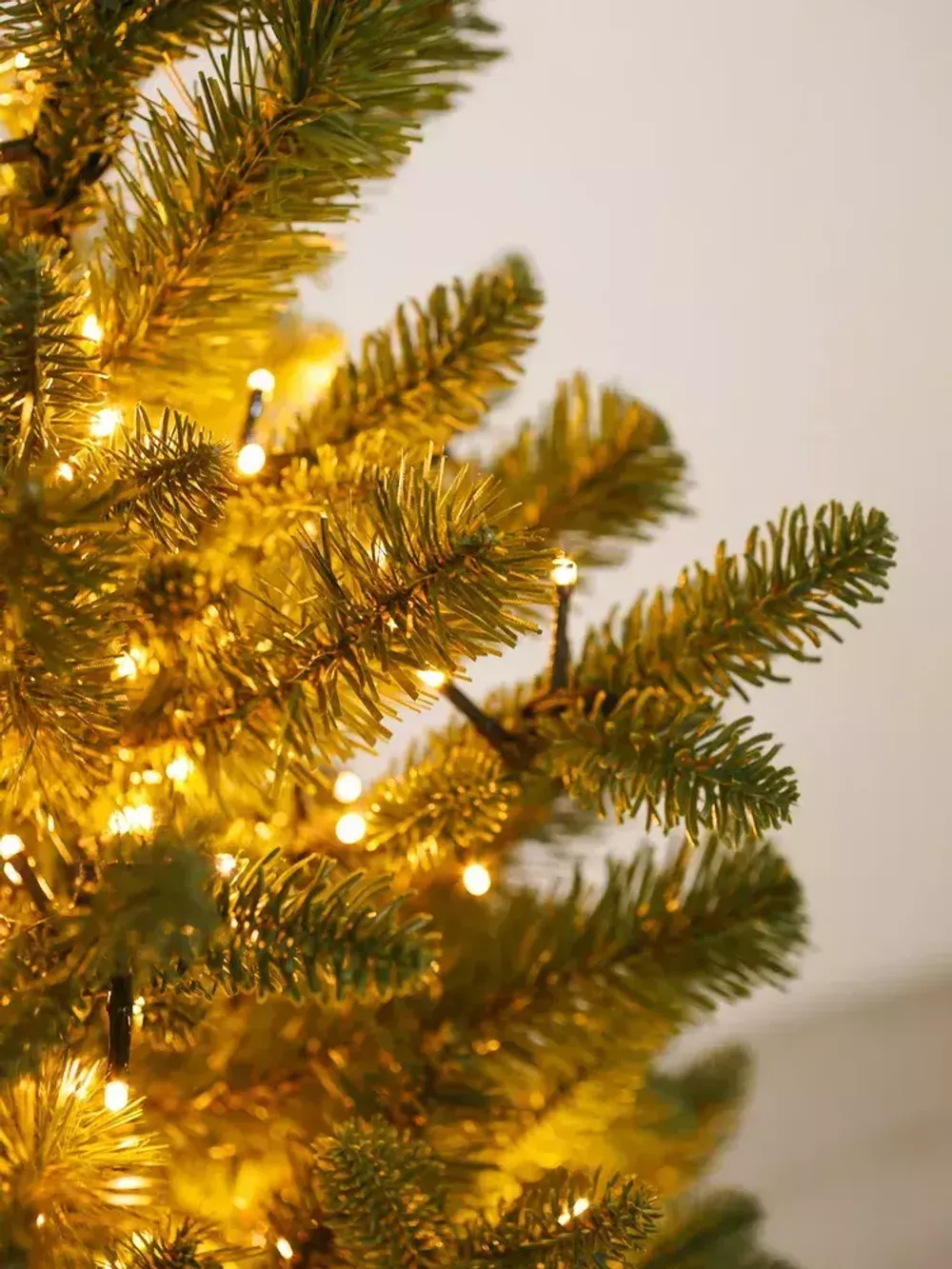 Елка с гирляндой «Барокко» (Литая+пвх) 180 см / 1,8 м