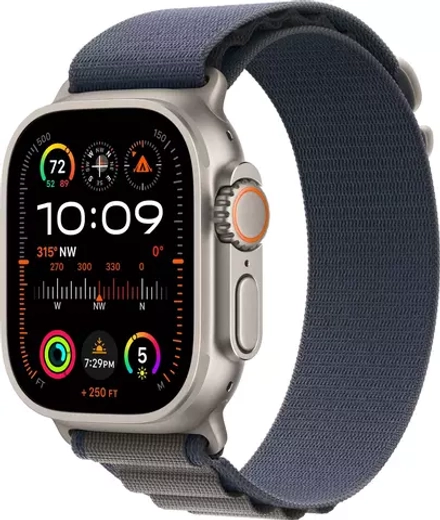 Умные часы Apple Watch Ultra 2 49 мм Titanium Case GPS + Cellular, Blue Alpine Loop S
