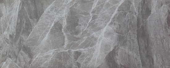 Стол "МАЛИБУ" 120-180, керамика Italian Light Grey глянцевый, R-6, опоры черный муар