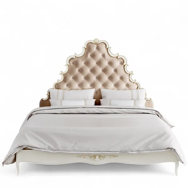 Кровать с мягким изголовьем 180*200