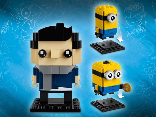 LEGO BrickHeadz 40420 Сувенирный набор Грю, Стюарт и Отто