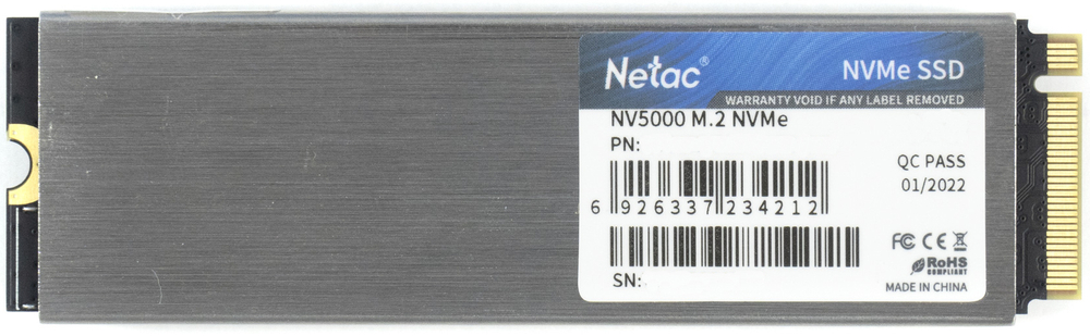 Накопитель SSD M.2 2280 Netac NT01NV5000-2T0-E4X