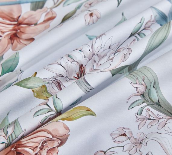 Постельное белье Египетский хлопок  Asabella 2146 Premium