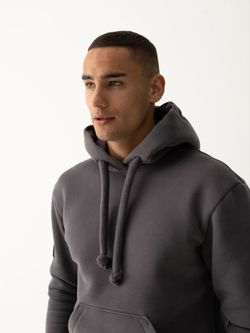 Худи теплое. Графит