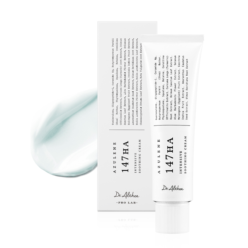 Крем для лица с азуленом Dr.Althea Azulene 147 HA Intensive Soothing Cream 50 мл