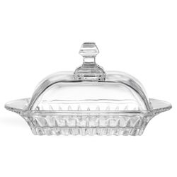 МАСЛЕНКА "MUZA CRYSTAL" 17,5*10,5 СМ. ВЫСОТА=9 СМ