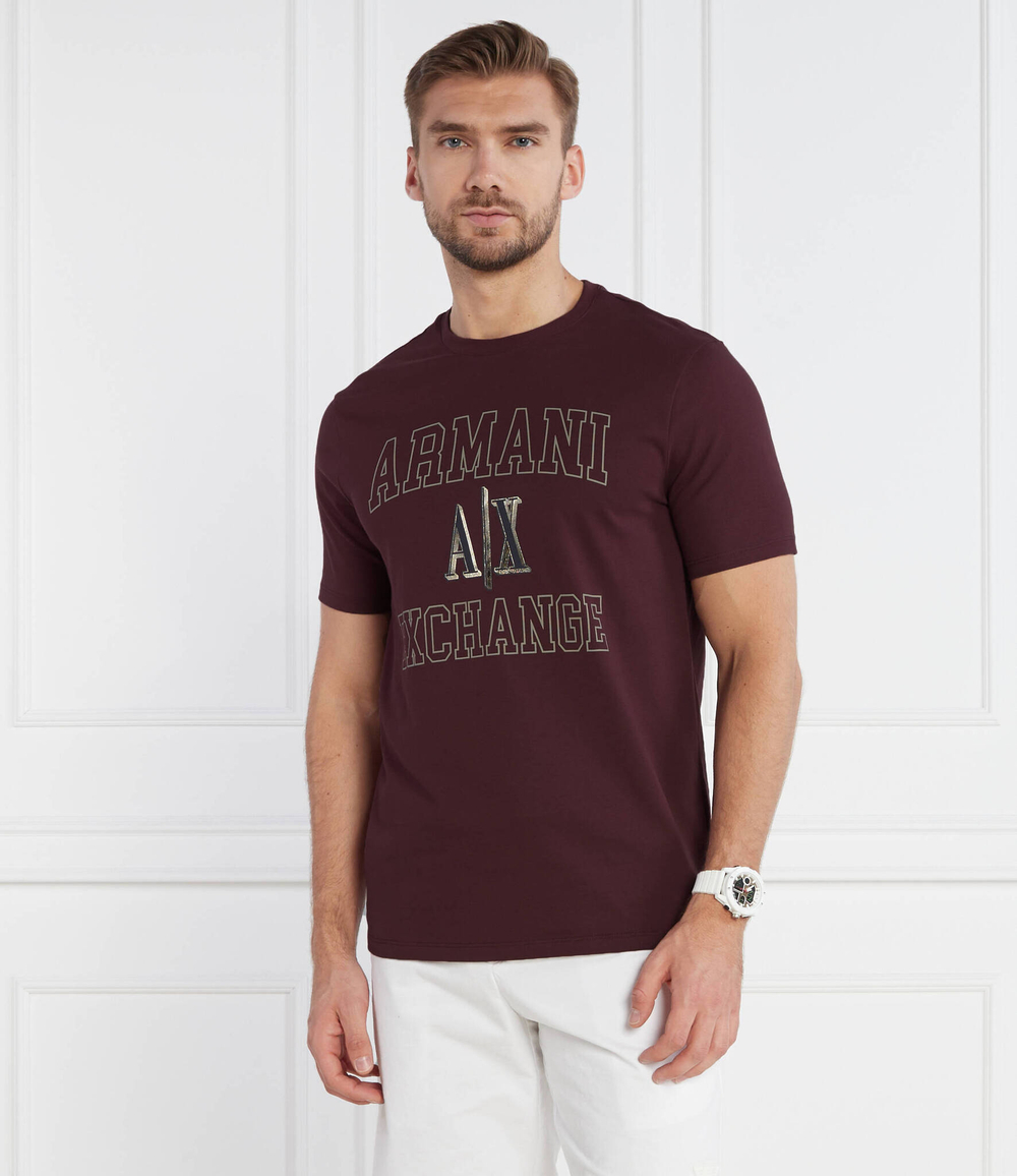 Футболка Armani Exchange - бордовый(6RZTJP ZJDHZ)