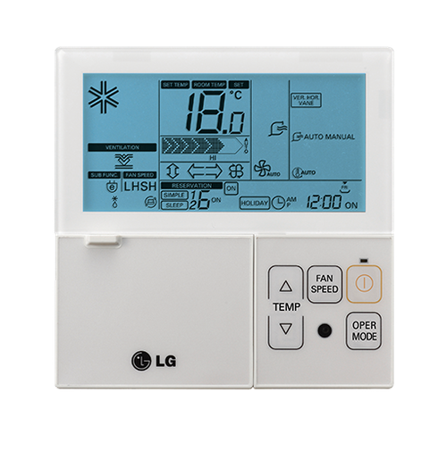 Внутренний блок мульти-сплит систем LG однопоточного кассетного типа MT09R.NU1