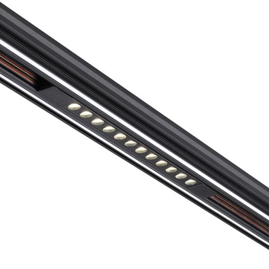 359433 SHINO NT24 126 черный Трековый светильник для низковольт. шинопровода арт. 135179-135180 IP20 LED 12W 48V 4000K 580Лм FLUM