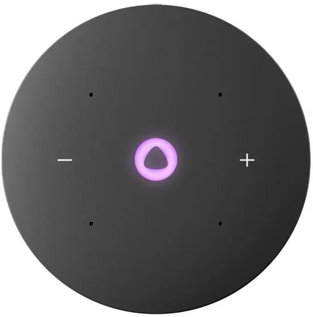 Умная колонка ЯНДЕКС Станция Мини 3, 12Вт, с Алисой, серый [yndx-00027gry]