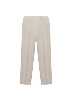 Костюмные брюки изо льна