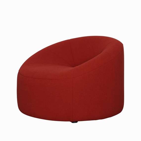 Лаунж-кресло Bond, оранжевая байковая ткань