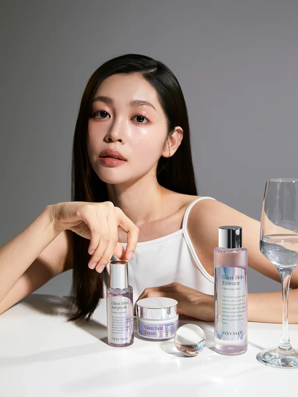 Vely Vely Крем увлажняющий с PDRN для сияющей кожи Glass Skin Cream 60 мл