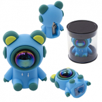 Точилка пластиковая Yalong, в индивид пласт упак, "Космонавт", 1 отверстие, 24 шт в карт упак