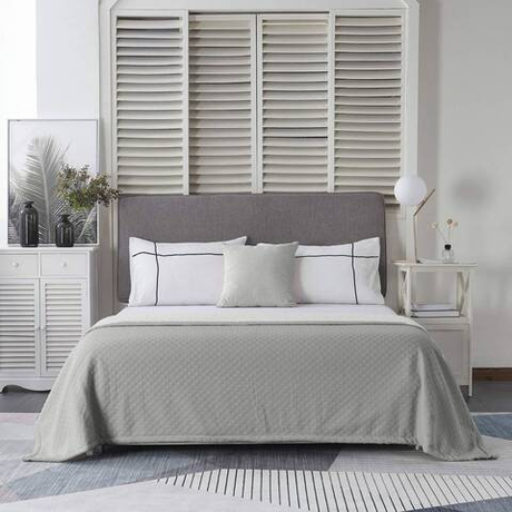 Плед 220х240 Sofi De MarkO Гранд серый