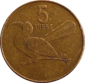 5 тхебе 1991 Ботсвана
