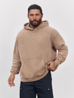 Худи garment dyed (бежевый)