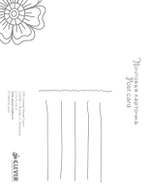 Открытки-антистресс, Волшебные цветы